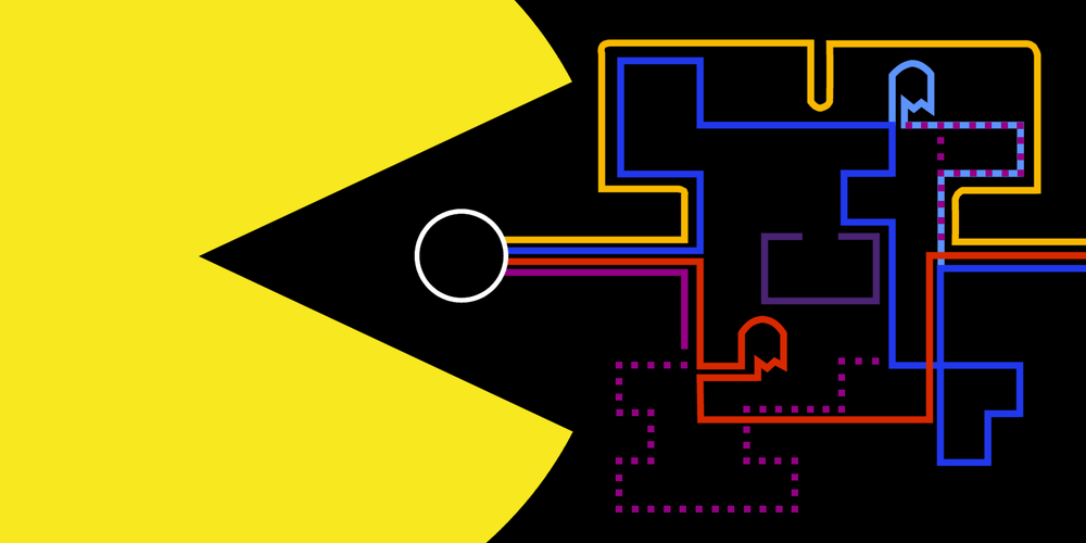 Pacman Doodle] 2 player gameplay 